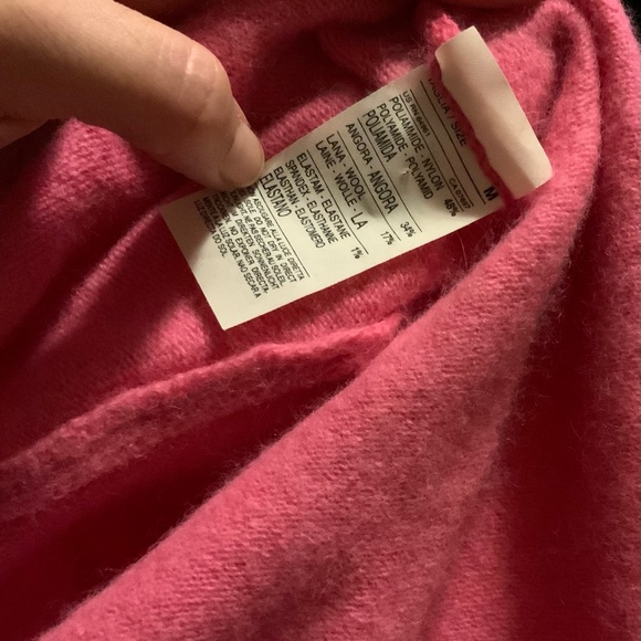 United Colors of Benetton hot pink sweater - Picture 4 of 4